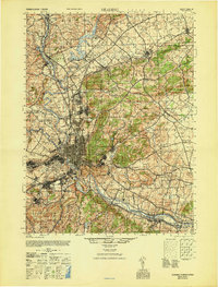 preview thumbnail of historical topo map of Reading, PA in 1946