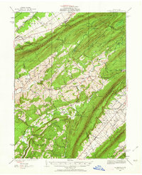 Download a high-resolution, GPS-compatible USGS topo map for Allensville, PA (1963 edition)