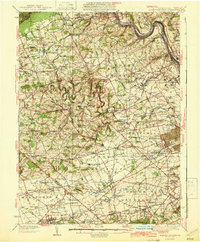1942 Map of Allentown West