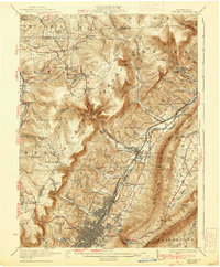 Download a high-resolution, GPS-compatible USGS topo map for Altoona, PA (1938 edition)