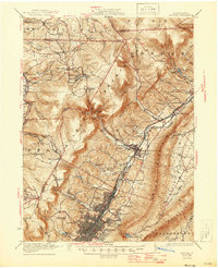 Download a high-resolution, GPS-compatible USGS topo map for Altoona, PA (1946 edition)