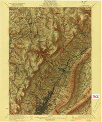 1922 Map of Altoona