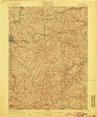 1904 Map of Amity