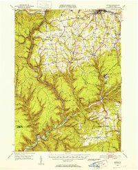 Download a high-resolution, GPS-compatible USGS topo map for Antrim, PA (1952 edition)