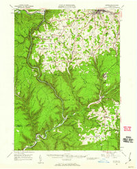 Download a high-resolution, GPS-compatible USGS topo map for Antrim, PA (1960 edition)