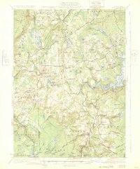 preview thumbnail of historical topo map of Wayne County, PA in 1932