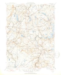 preview thumbnail of historical topo map of Wayne County, PA in 1928