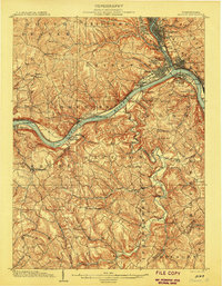 1904 Map of Beaver