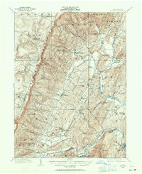 preview thumbnail of historical topo map of Bedford County, PA in 1908