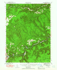 Download a high-resolution, GPS-compatible USGS topo map for Benezette, PA (1965 edition)