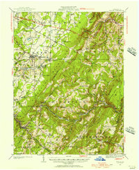 Download a high-resolution, GPS-compatible USGS topo map for Berlin, PA (1956 edition)