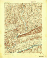1894 Map of Bloomsburg, PA