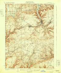 Download a high-resolution, GPS-compatible USGS topo map for Blossburg, PA (1932 edition)