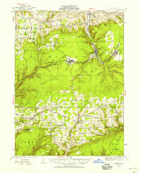 Download a high-resolution, GPS-compatible USGS topo map for Blossburg, PA (1958 edition)