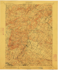 1902 Map of Boyertown, 1912 Print