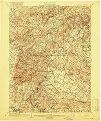 1902 Map of Boyertown, 1919 Print