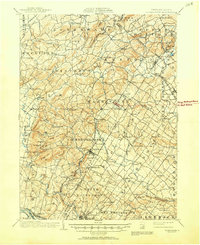 1902 Map of Boyertown, 1951 Print
