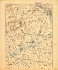 1893 Map of Burlington
