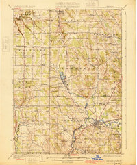 1925 Map of Cambridge Springs