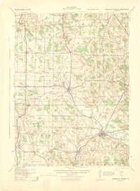 1943 Map of Cambridge Springs