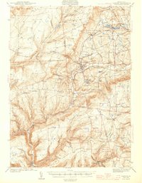 1944 Map of Alba, PA