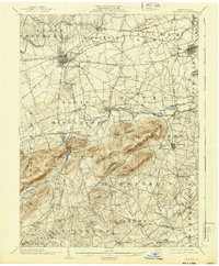 1904 Map of Carlisle, 1939 Print