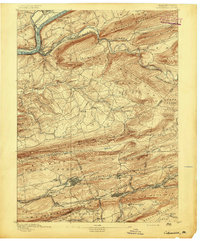 1892 Map of Catawissa