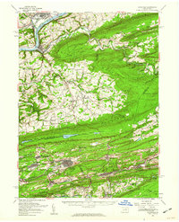 Download a high-resolution, GPS-compatible USGS topo map for Catawissa, PA (1960 edition)