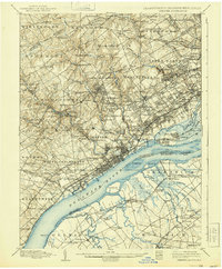 Download a high-resolution, GPS-compatible USGS topo map for Chester, PA (1939 edition)