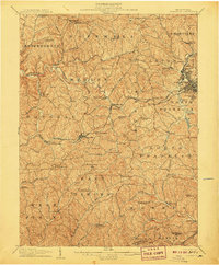 1907 Map of Claysville