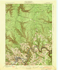 1932 Map of Clearfield