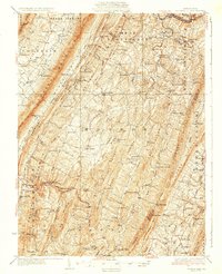 Download a high-resolution, GPS-compatible USGS topo map for Clearville, PA (1931 edition)