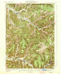 Download a high-resolution, GPS-compatible USGS topo map for Coudersport, PA (1938 edition)