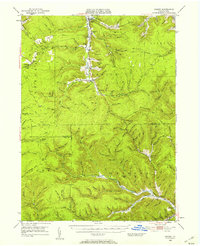 Download a high-resolution, GPS-compatible USGS topo map for Crosby, PA (1957 edition)