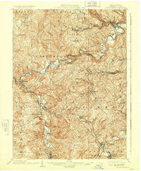 preview thumbnail of historical topo map of Curwensville, PA in 1903