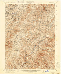 Download a high-resolution, GPS-compatible USGS topo map for Donegal, PA (1942 edition)