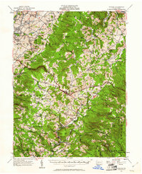 Download a high-resolution, GPS-compatible USGS topo map for Donegal, PA (1961 edition)