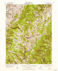 Download a high-resolution, GPS-compatible USGS topo map for Donegal, PA (1957 edition)