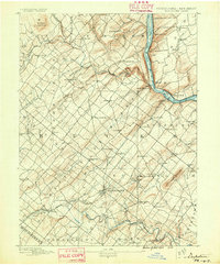 1890 Map of Doylestown
