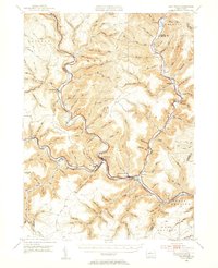 Download a high-resolution, GPS-compatible USGS topo map for Driftwood, PA (1953 edition)