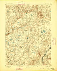 1892 Map of Dundaff