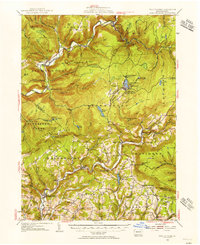 Download a high-resolution, GPS-compatible USGS topo map for Eagles Mere, PA (1956 edition)