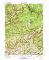 Download a high-resolution, GPS-compatible USGS topo map for Eagles Mere, PA (1961 edition)