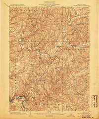 Download a high-resolution, GPS-compatible USGS topo map for Elders Ridge, PA (1904 edition)