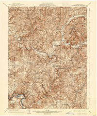 Download a high-resolution, GPS-compatible USGS topo map for Elders Ridge, PA (1938 edition)