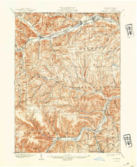 Download a high-resolution, GPS-compatible USGS topo map for Elkland, PA (1944 edition)