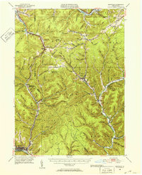 Download a high-resolution, GPS-compatible USGS topo map for Emporium, PA (1952 edition)