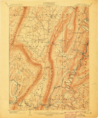 1902 Map of Everett, 1907 Print