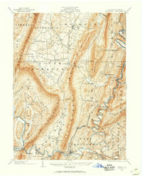 1900 Map of Everett, 1959 Print