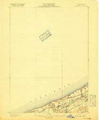 preview thumbnail of historical topo map of Erie County, PA in 1900